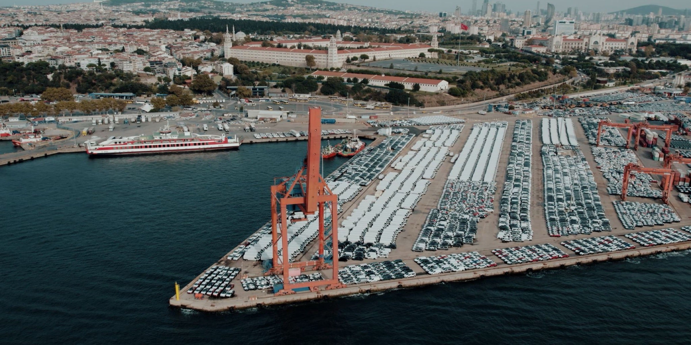 Vehicle terminal scene