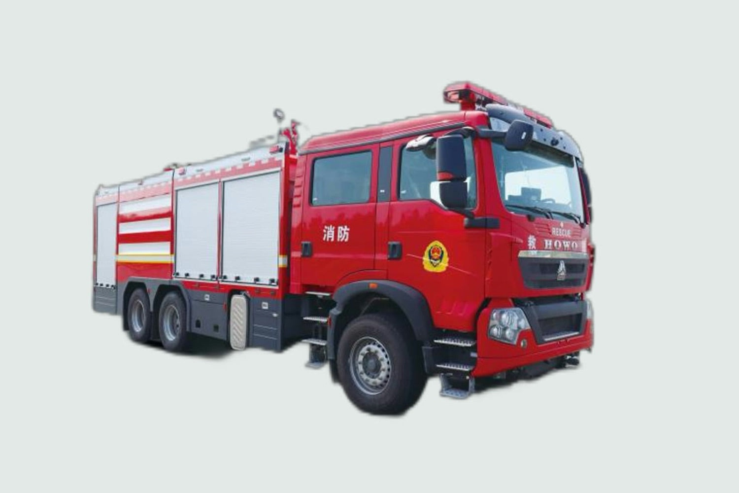 12-ton Dry Powder Foam Fire Truck