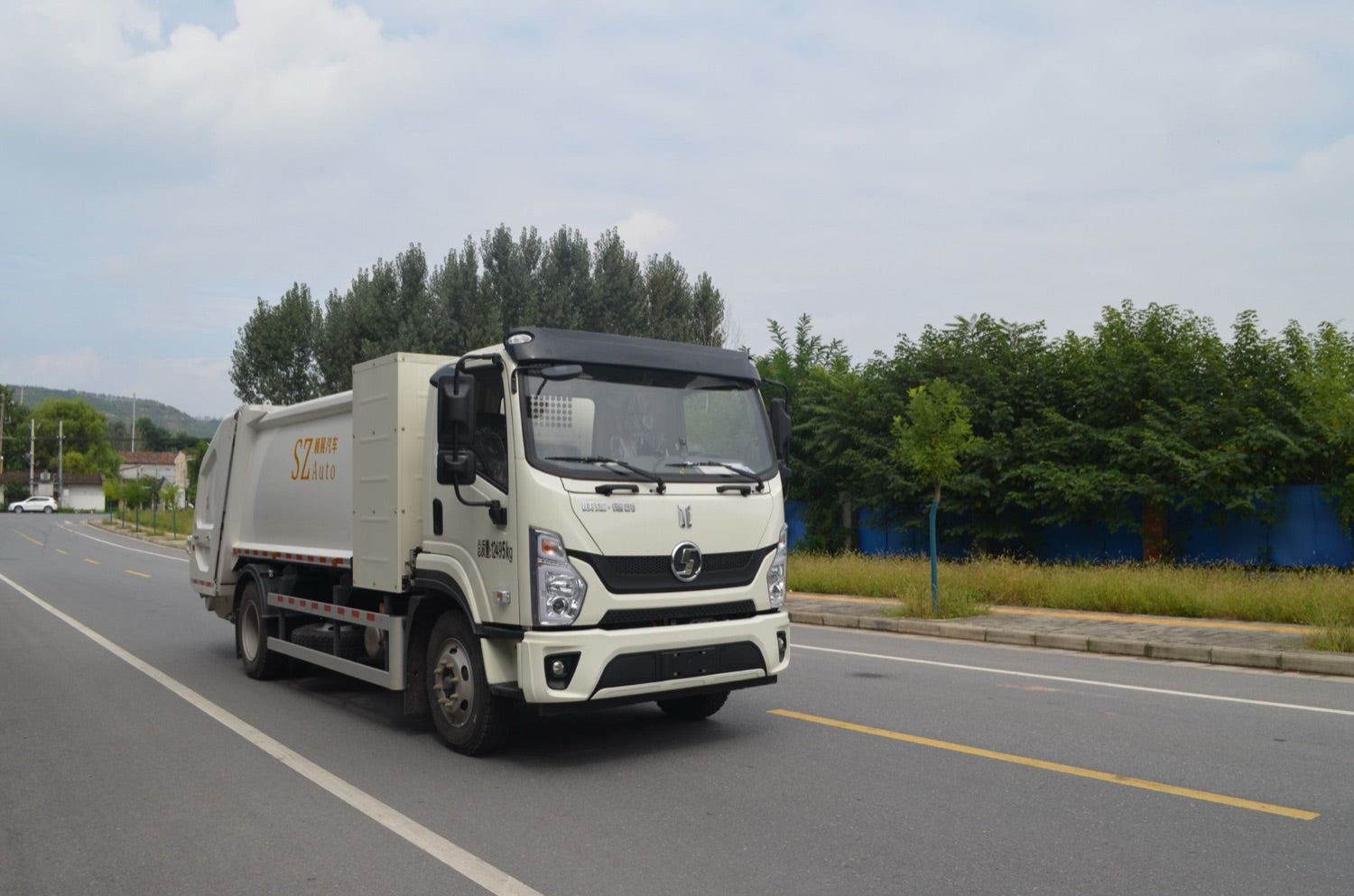 12T Electric Compression Garbage Truck